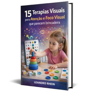 “15 Terapias Visuais para Atenção e Foco Visual que Parecem Brincadeira” – Prof. Leandro Rhein, um material direto ao ponto que une neurociência, prática clínica e estratégias simples que realmente funcionam. Aqui você vai aprender como modular atenção, melhorar foco visual e estimular o cérebro de forma inteligente — com exercícios que parecem leves, mas geram impacto profundo na performance visual e cognitiva. Sem protocolos engessados, sem complicação — apenas o que funciona na prática.